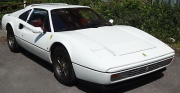 1988 Ferrari F328 GTS Targa Rare in white with beautiful red interior, Petrol